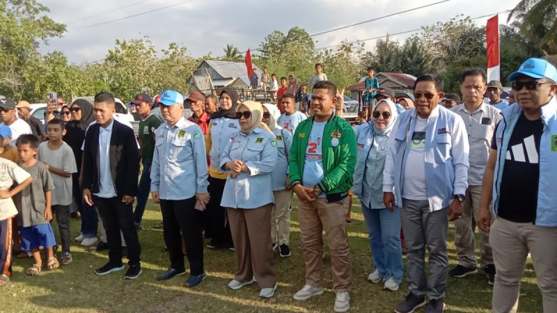 Kampanye Terbatas ASR-Hugua di Muna Barat Dibanjiri Dukungan Ribuan Masyarakat
